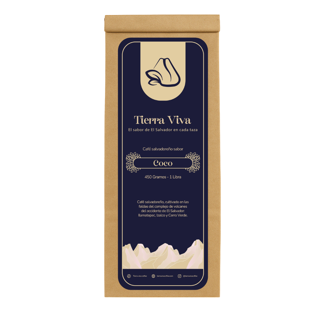 Coconut Flavored Coffee – Bourbon Blend (1 lb)