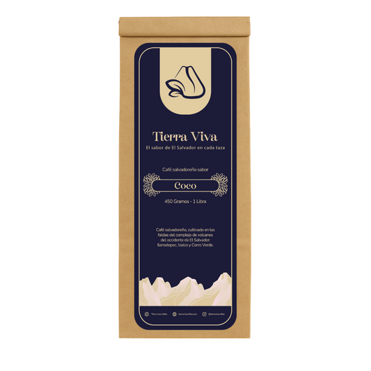 Coconut Flavored Coffee – Bourbon Blend (1 lb)